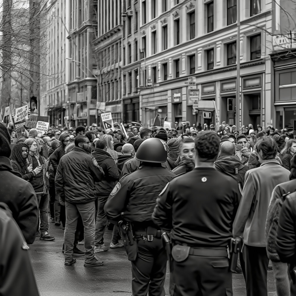 A compelling photo showcases a passionate protest against police misconduct, shedding light on the ongoing issue that costs cities millions of dollars each year in settlements and legal fees. As public demand for accountability grows, experts argue for a better approach, proposing that individual officers should be required to carry professional liability insurance.